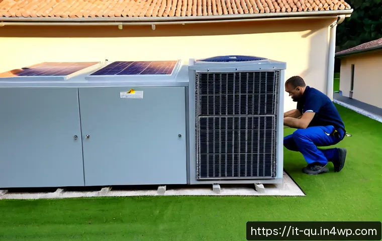 Home 17 지열 냉난방 시스템의 성공적인 프로젝트 사례 - Photorealistic successful geothermal heating and cooling project at a modern Italian countryside sch...